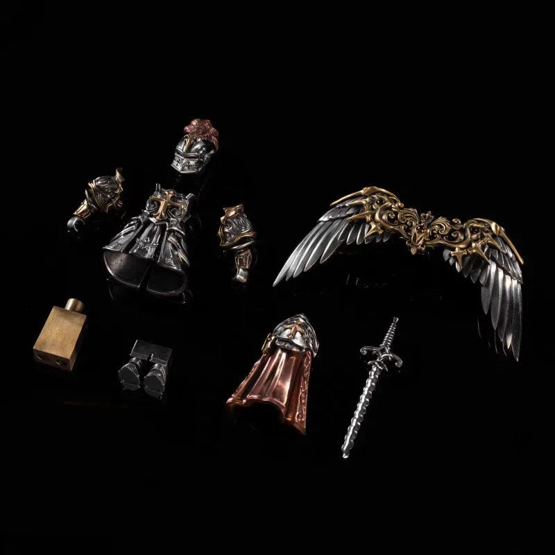 Magnetic Building Blocks | LEGO-Compatible | Detachable Spartan Warrior MOC