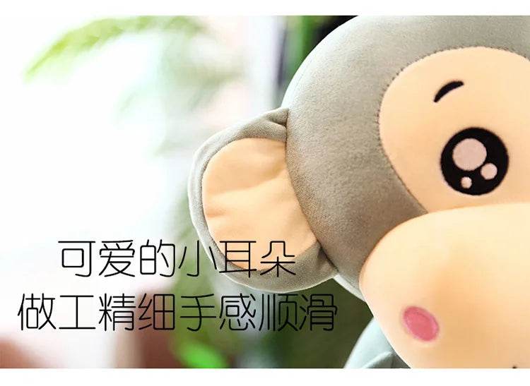 Creative Cute Cartoon Plush Monkey Doll with Long Arms and Legs Baby Sleeping Pillow Gift - ToylandEU