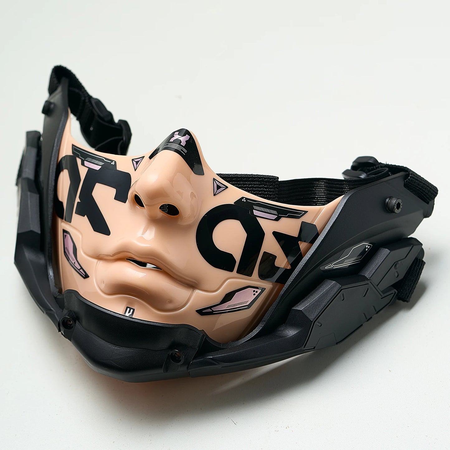 Cyberpunk Half Face Mask | 14 Colors | Toylandeu™
