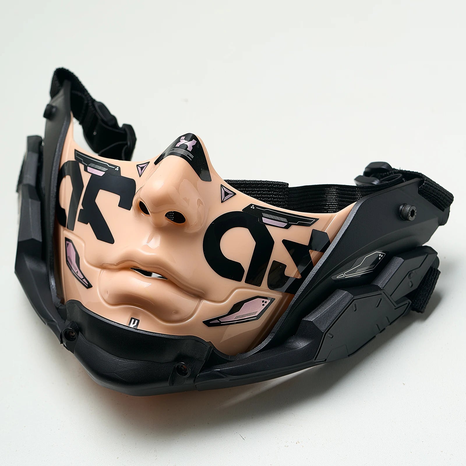 Cyberpunk Half Face Mask | 14 Colors | Toylandeu™