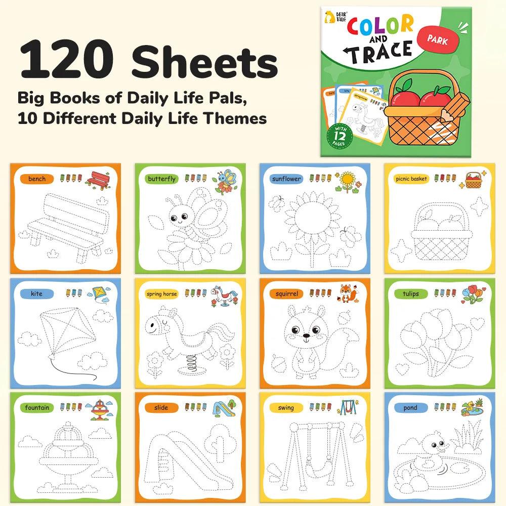 Children Coloring Books | 10 Count | Toylandeu™