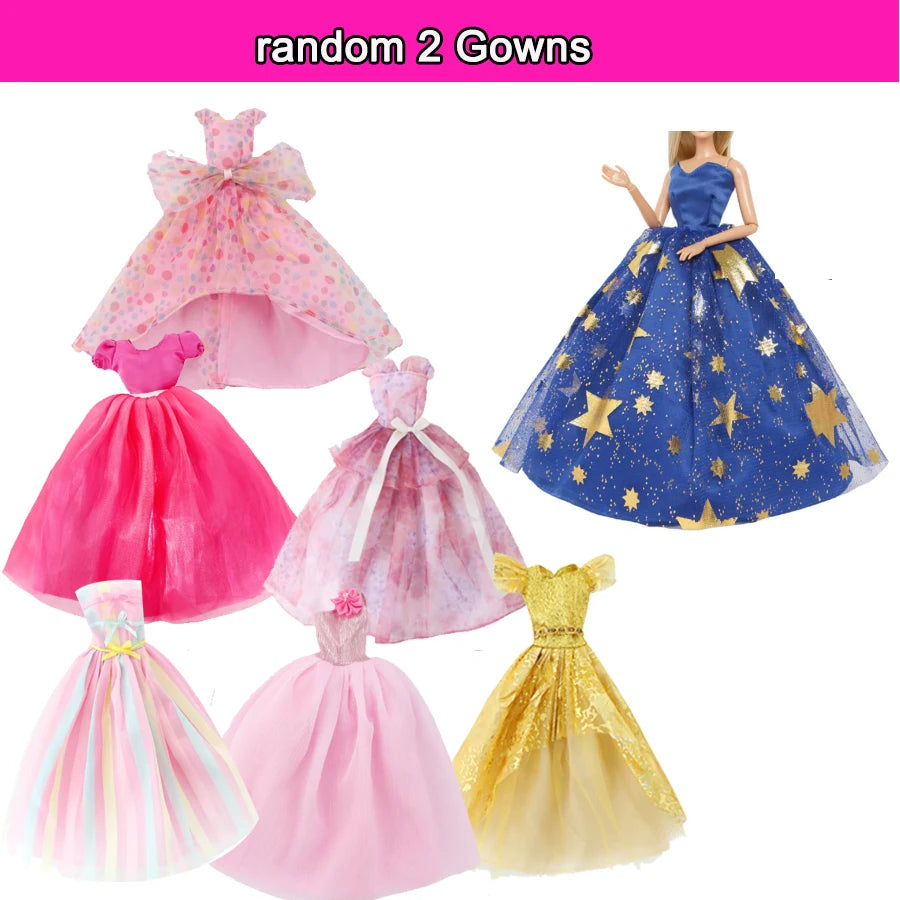 Complete Doll Fashion Set 64Pcs For 11.5 Inch Dolls