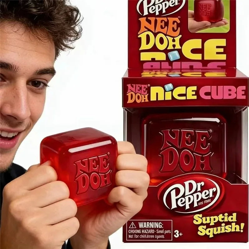 Sensory Fidget Cube | Non Toxic Soft Texture | Anti Stress Relief | All Ages