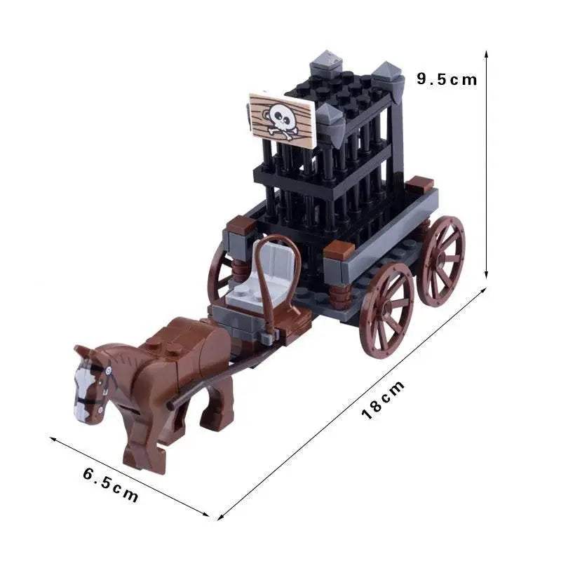 Medieval Castle Siege Weapons Building Blocks Army Knights Toys - ToylandEU