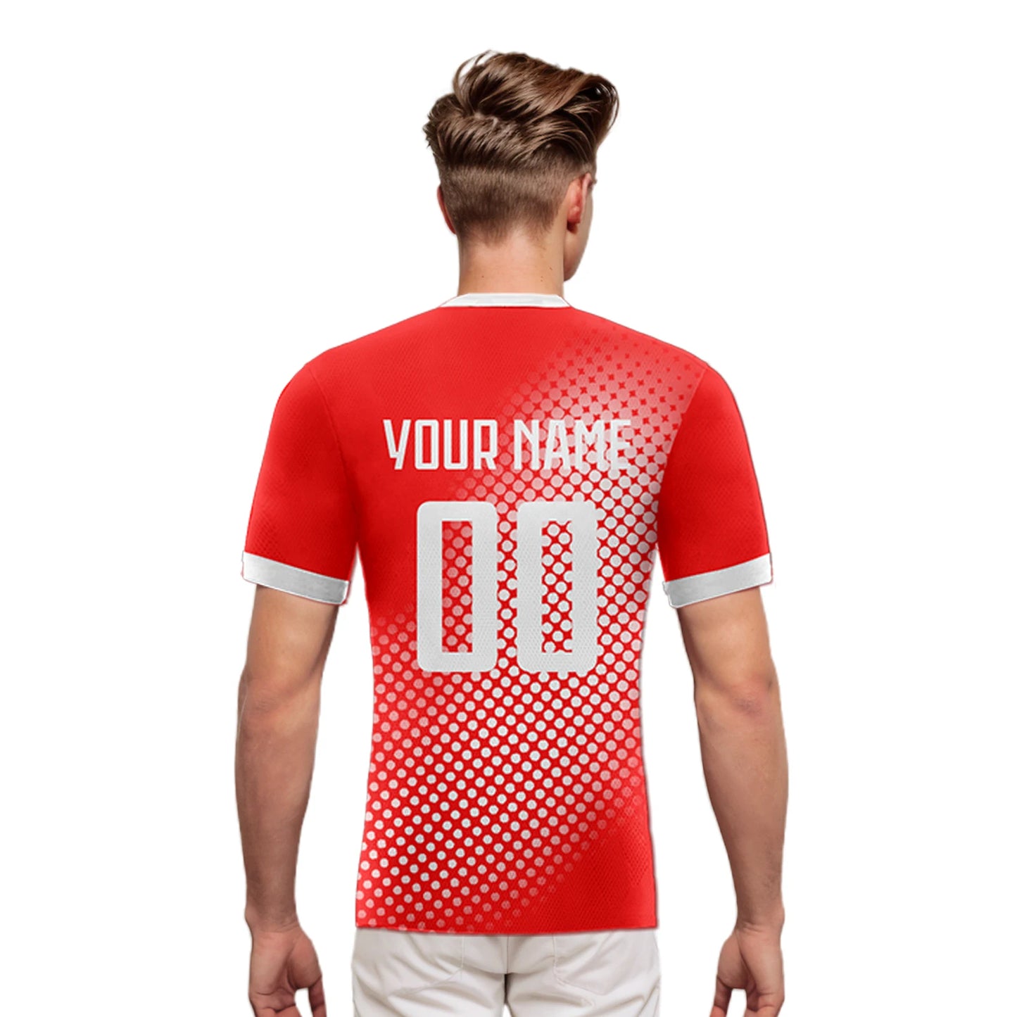 Personalized Canada Soccer Jersey - Customizable Name & Number, Breathable Team Uniform for Men, Women, and Youth Fans