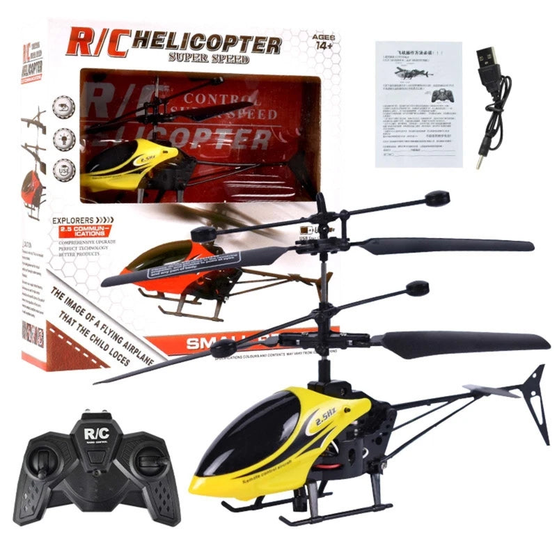 Remote Control Aircraft Induction 2 Channel Helicopter Fall-resistant