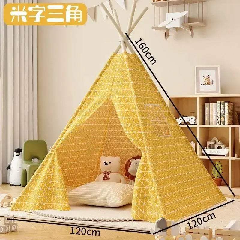 Tent for Children Indoor Household Play House Wigwam Teepee - ToylandEU