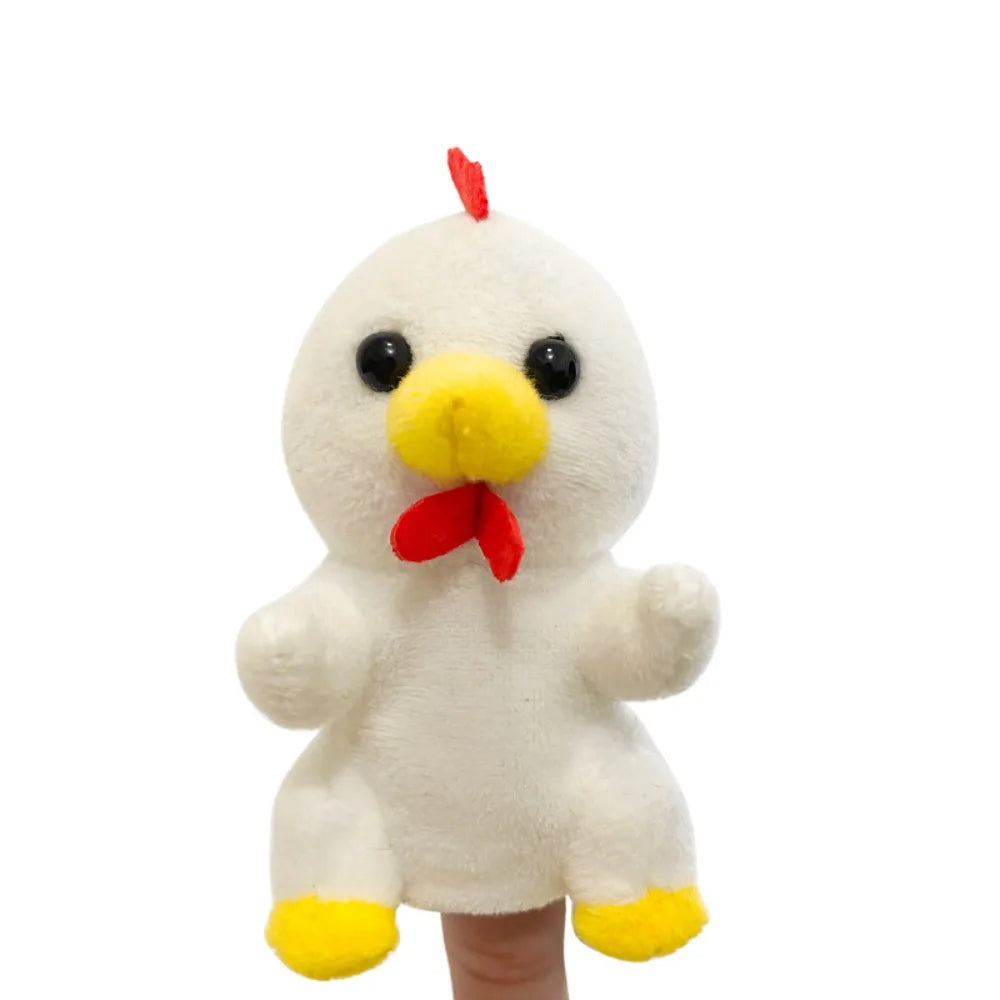 Farm Animal Finger Puppets | Soft Plush Design | 9 Cm Size | Early Learning