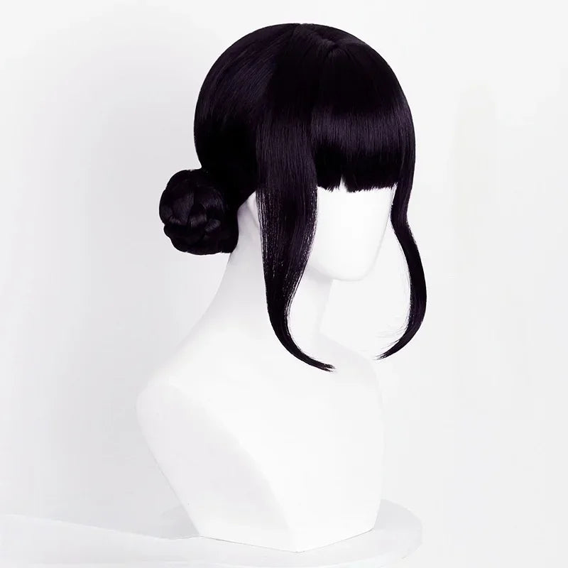 Cosplay Wig | Long Hair | Heat Resistant Synthetic Fiber | Purple Black Red
