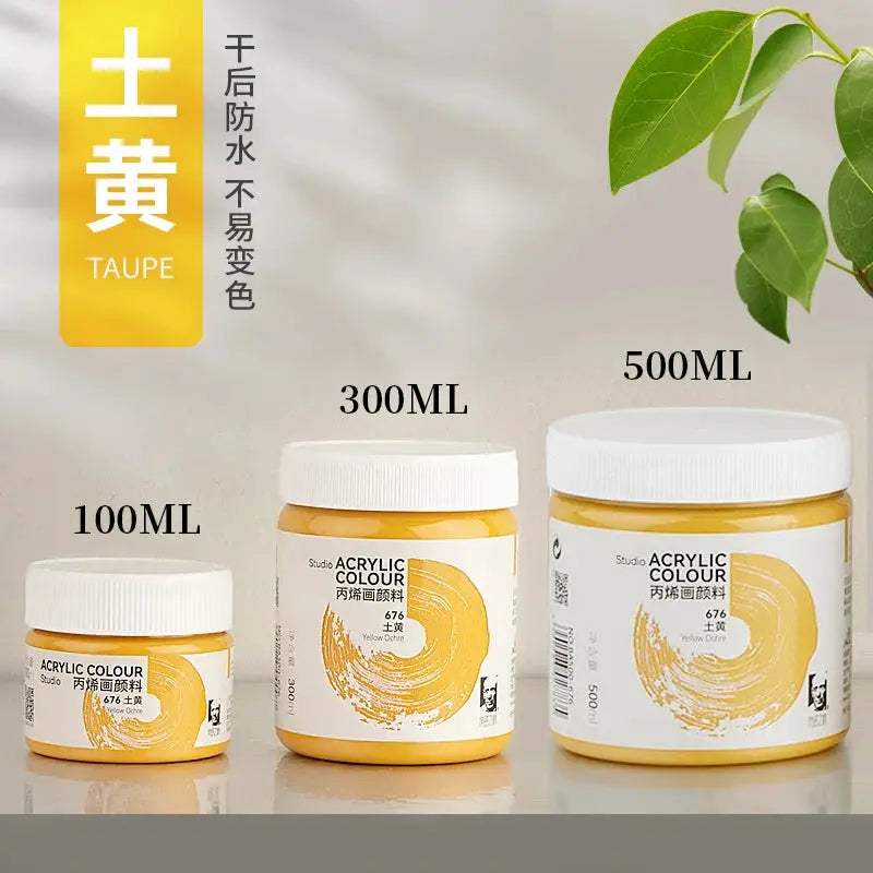 PHOENIX Acrylic Paint 300ML Matte Finish Waterproof Rich Pigment Halloween Pumpkin Canvas Ceramic Painting for Artists Beginners - ToylandEU