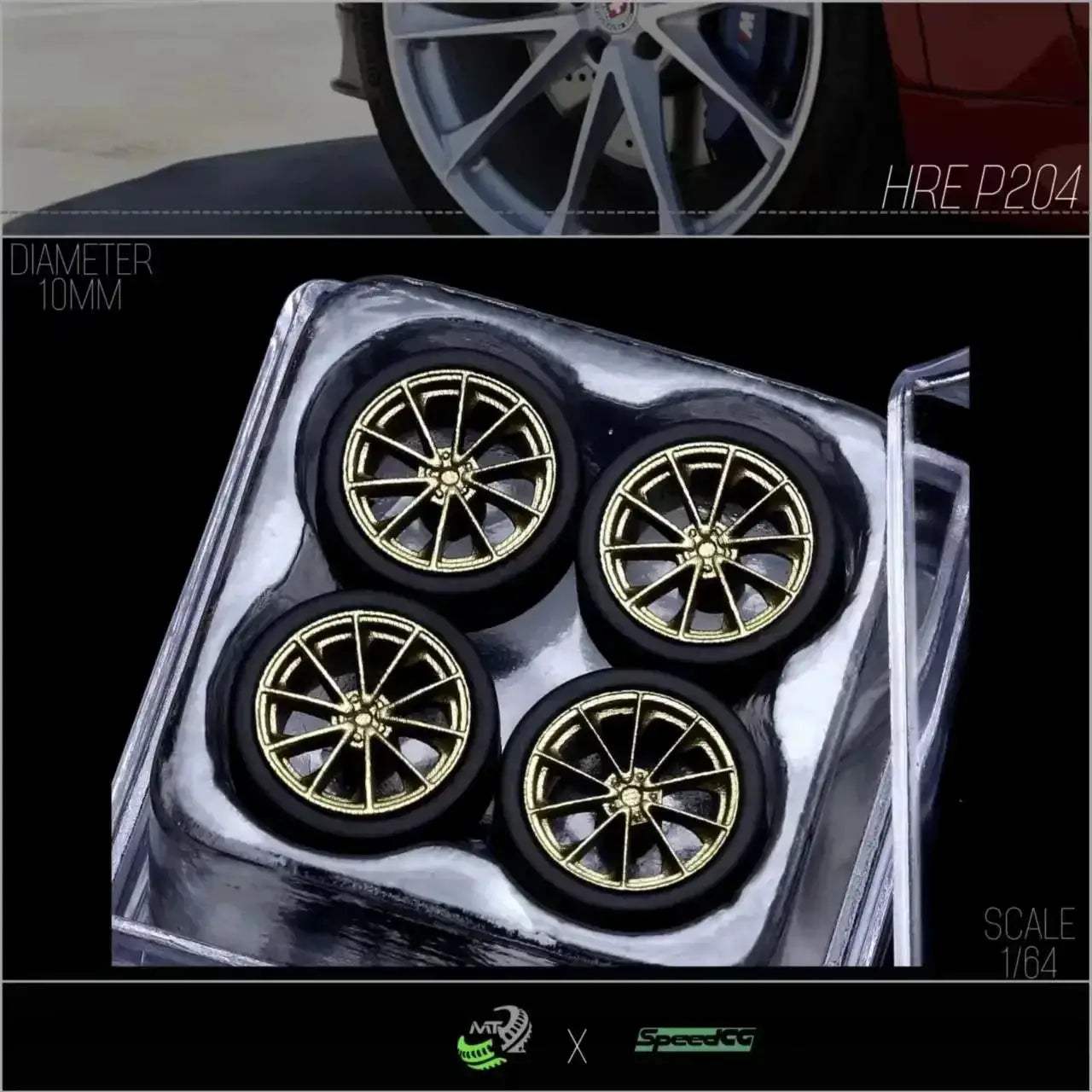 Diecast 1 64 Scale Wheels With Premium Rubber Tires - ToylandEU