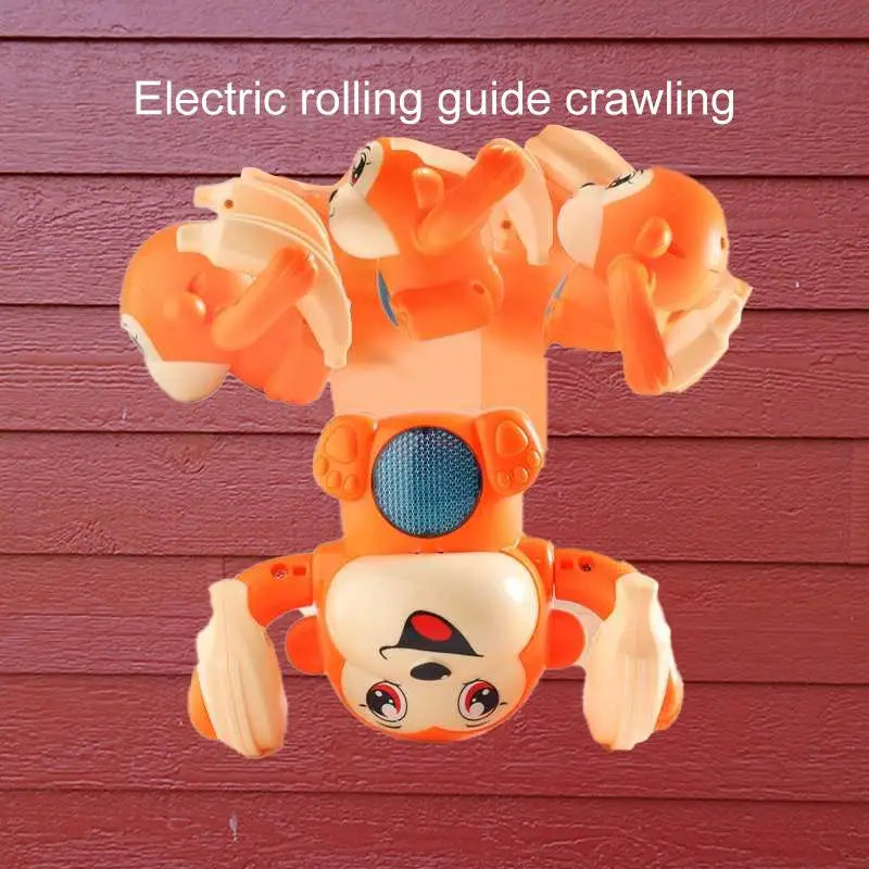 Electric Stunt Flipping Monkey Toy - Voice Controlled Induction Technology