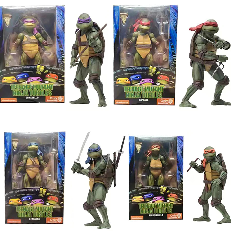 TMNT Movie Edition Collectible Action Figures - Ultimate Ninja Turtles Set