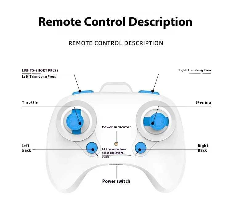 RC Remote Control Water Plane 425 - Two Channel Electric Fixed Wing Model Airplane for Kids