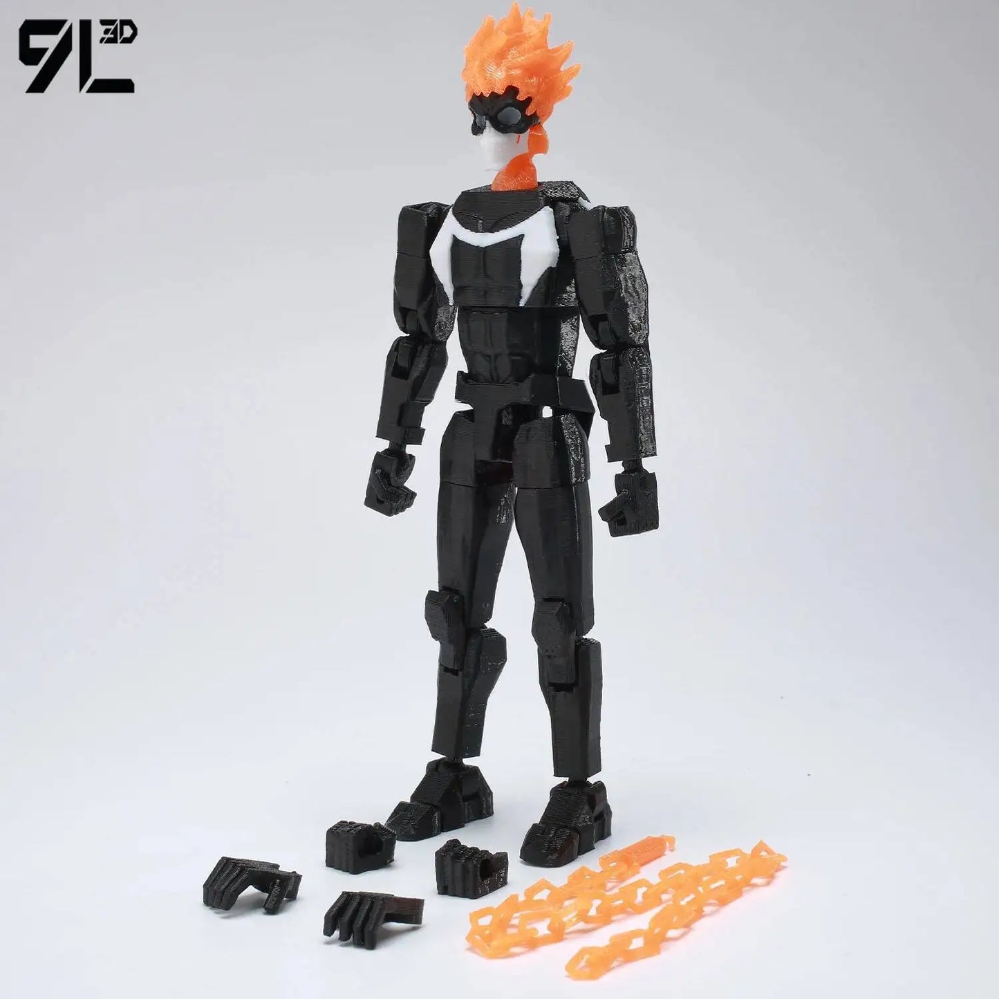 Tech Jacket Action Figures With Movable Joints For Collectors