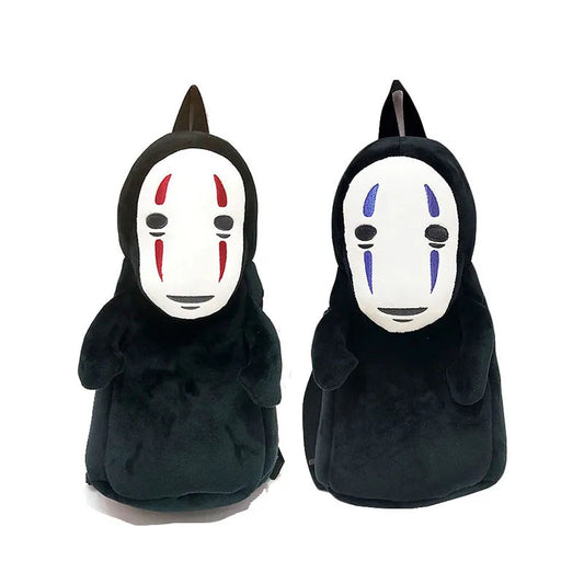 Studio Ghibli Spirited Away No Face Man Backpacks Plush Doll Creative