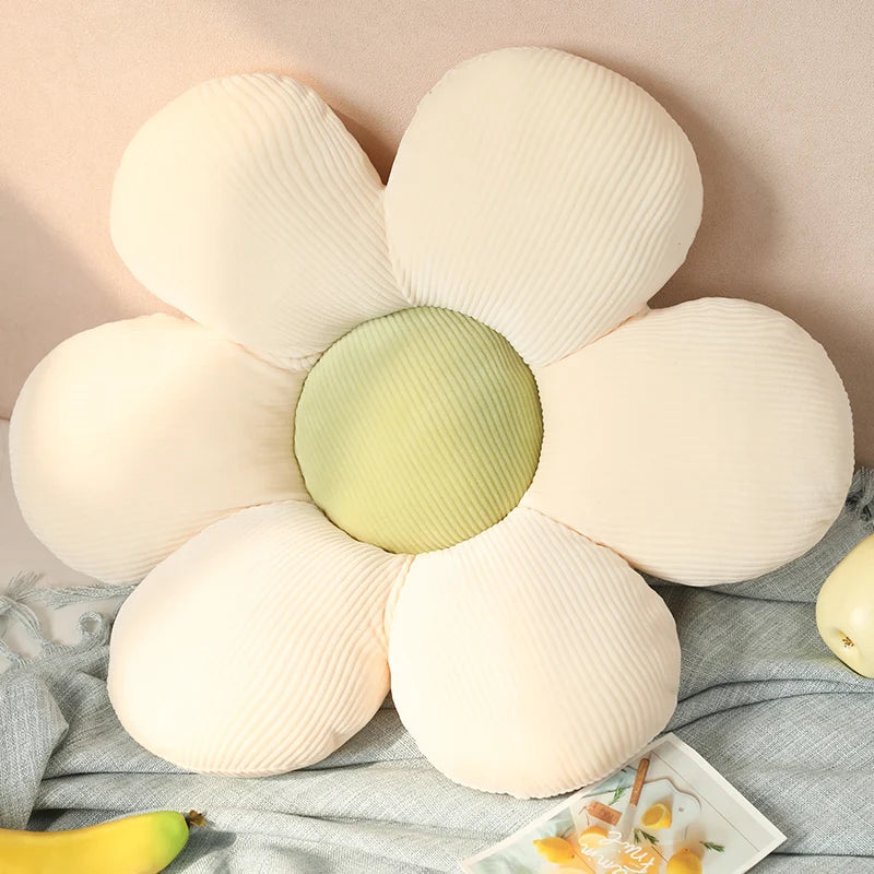 Plush Pillow | Kawaii Colorful Flower Design | PP Cotton Filling | 30/50/65 cm