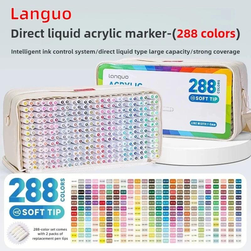 Acrylic Markers | Soft Brush Tip | Toylandeu™