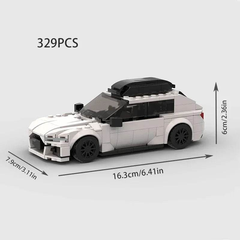 Moc Speed Champions AE86 Cars Racers Building Blocks Set - ToylandEU