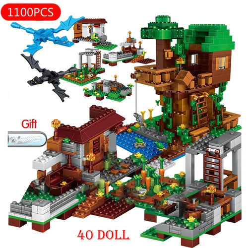 Minecraft Mountain Building Blocks Set - 1315 Pieces ToylandEU.com Toyland EU