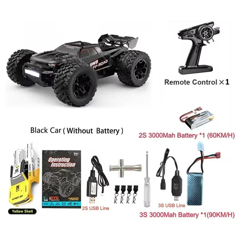 Brushless 14 Scale RC Car 4WD High Speed Offroad Racing