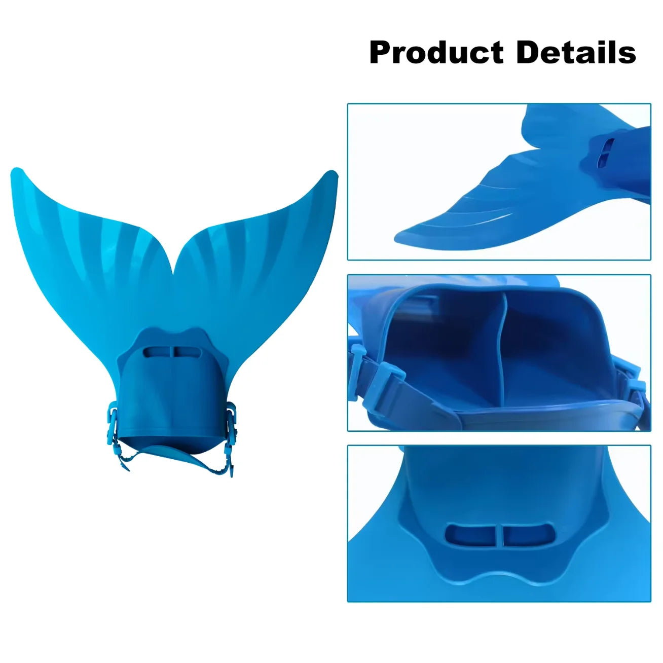Kids Mermaid Fin Monofin | Silicone Fins | Two Types Included | Pink