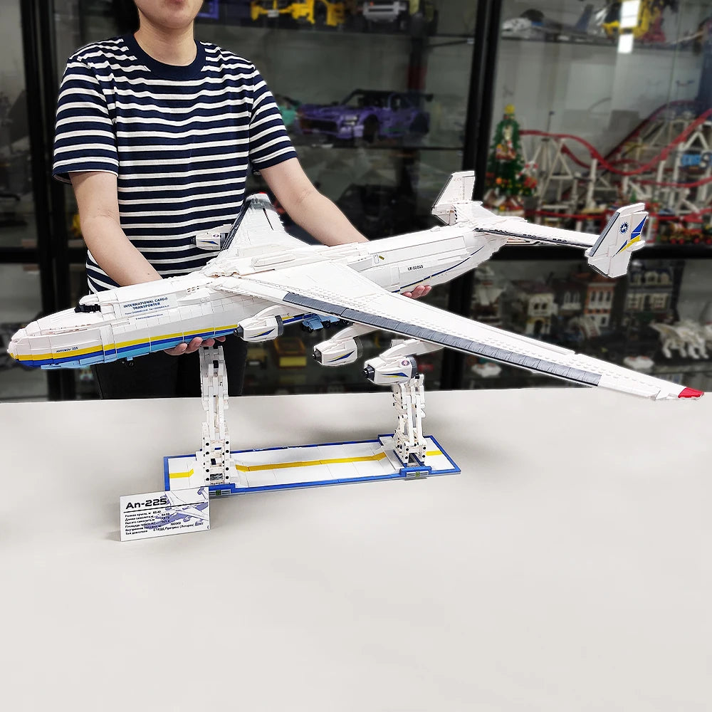 Aircraft Building Block Set | AN-225 Large Transport Aircraft | 5350 Pieces