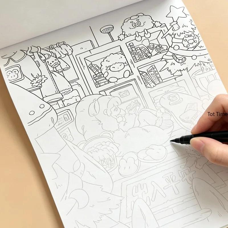 Drawing Book | 24 Graffiti Patterns | Toylandeu™