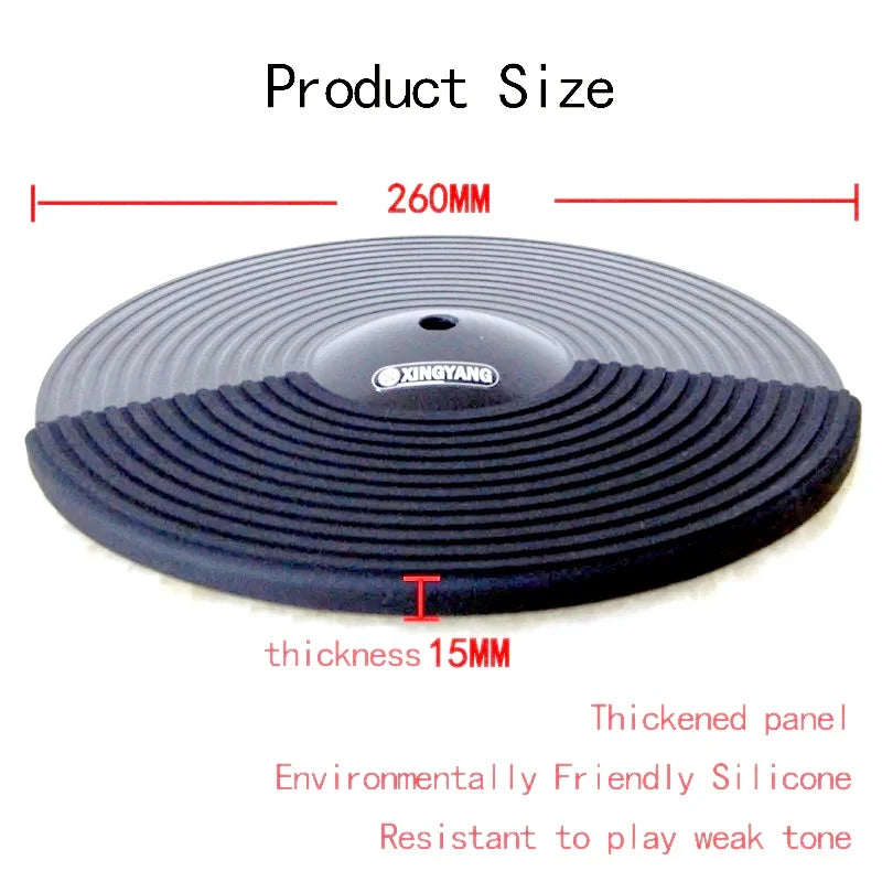 10 Inch Electronic Drums Kit With Trigger Effects Portable