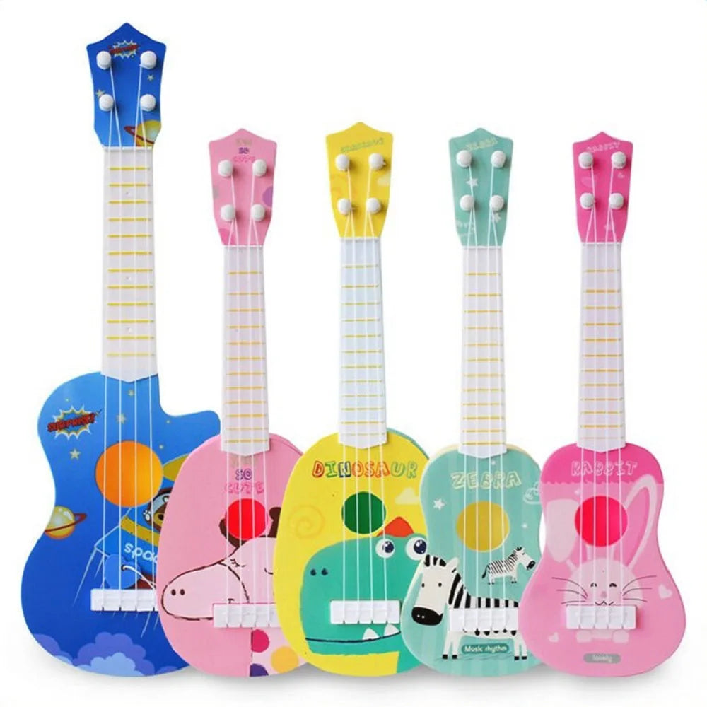 Kids Guitar Musical Instrument Ukulele Musical Toys for Baby Learning