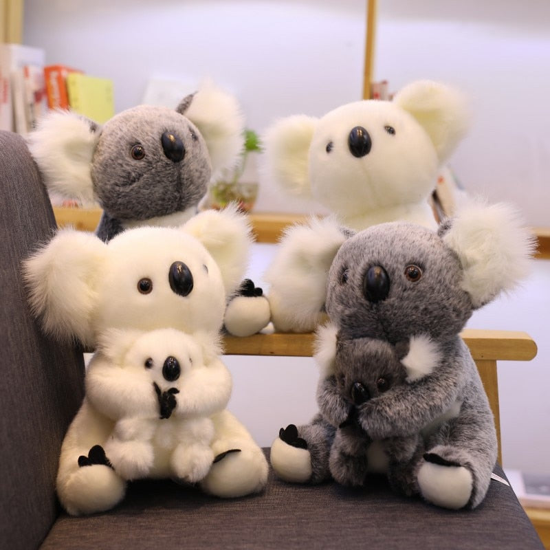 Cute Koala Bear Plush Doll Toy - Baby Accompany Doll