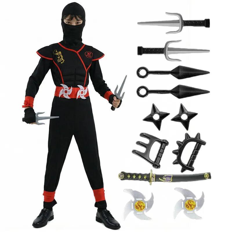 Ninja Costume Set | With Toy Sword | Toylandeu™