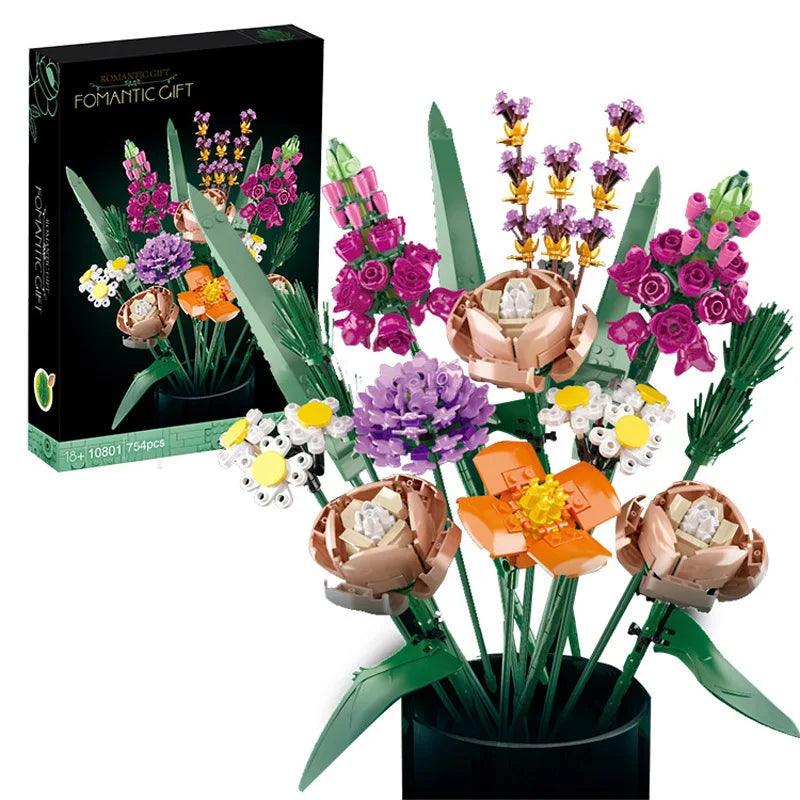 Artificial Orchid Plant | Matte Finish Pot | Toylandeu™