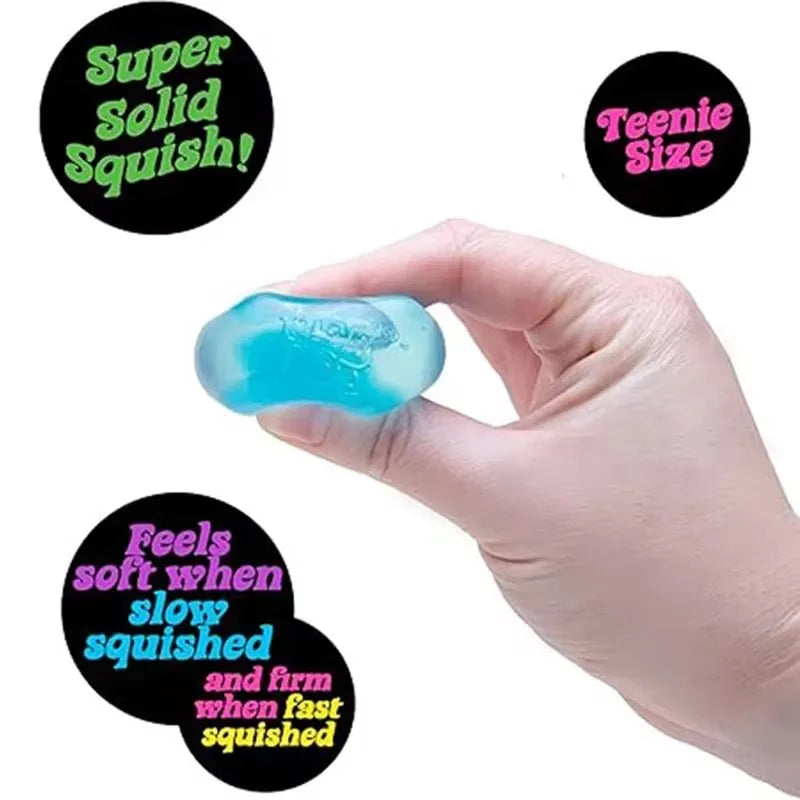 Sensory Stress Cube | Pinch Relief Design | 4 Pack Assorted Colors | Ages 14 Plus
