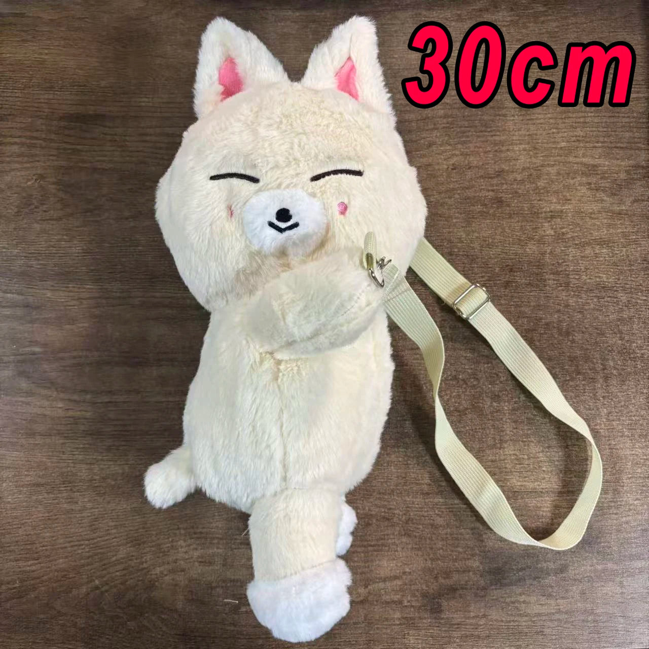 Skzoo Wolfchan Plush Toy | 23-50 cm Size | PP Cotton Filling | Large Size