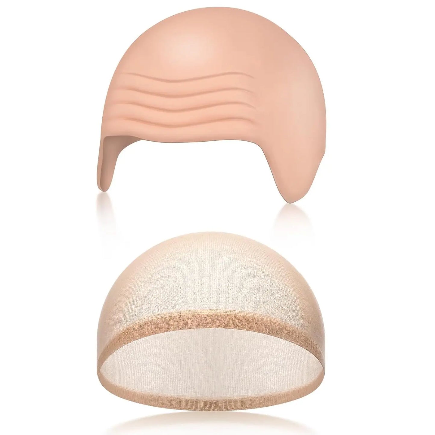 Bald Cap | Polyester Material | Unisex Cosplay Accessory | Adjustable Size