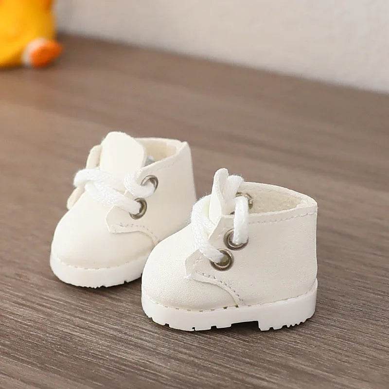 For Ropa LABUBU 15 to 17cm Cotton Doll Shoes Casual Sports Canvas Martin Boots Accessories for Labubu Outfits - ToylandEU