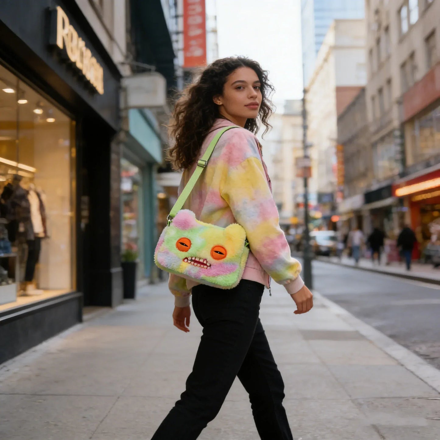 Fuggler Ugly Monster Plush Crossbody Bag With Chain Strap - ToylandEU