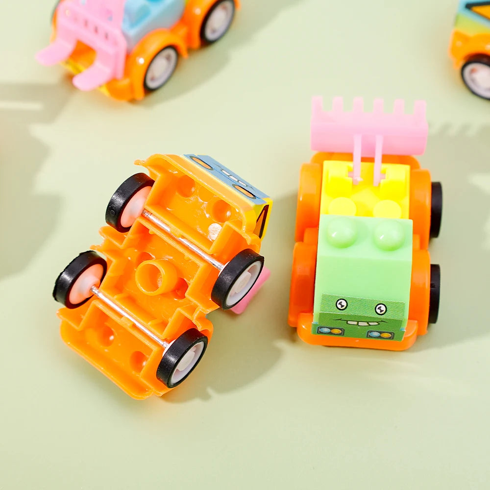 Kids Mini Assembly Building Blocks Engineering Car Toys - ToylandEU