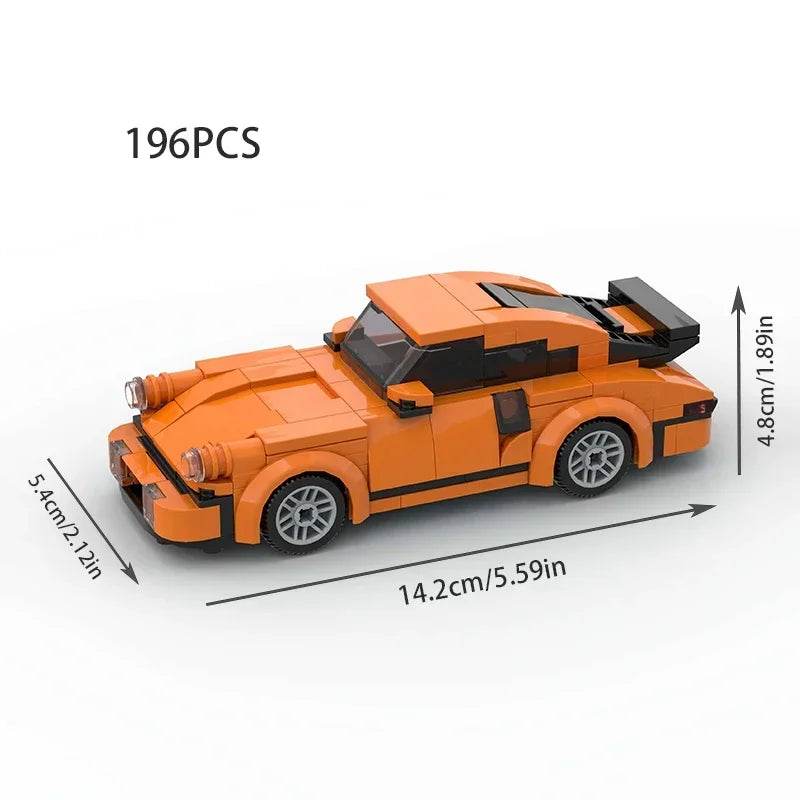 Moc Speed Champions AE86 Cars Racers Building Blocks Set - ToylandEU