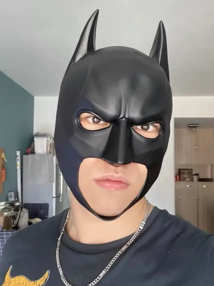 Cosplay Mask | Latex Material | Anime Bat Mask | One Size