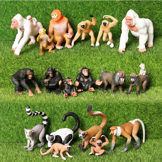 Wild Animal Simulation Action Figures Collection Toy for Kids - ToylandEU