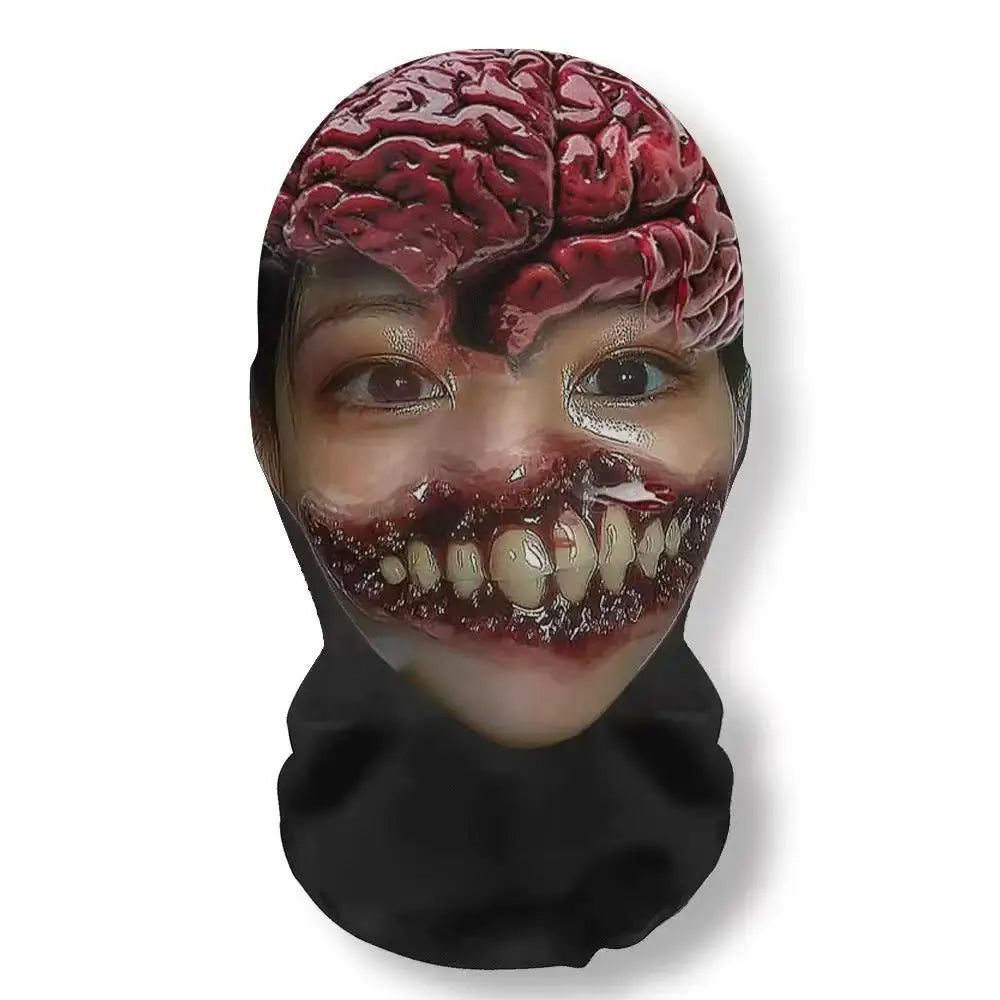 Comedy Costume Mask | Full Face Coverage | Nylon Material | Adult Party Wear