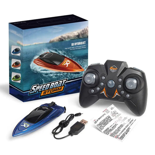 RC Boat For Kids 2.4GHZ Racing Boats 5km/h Remote Control Speedboat ToylandEU.com Toyland EU