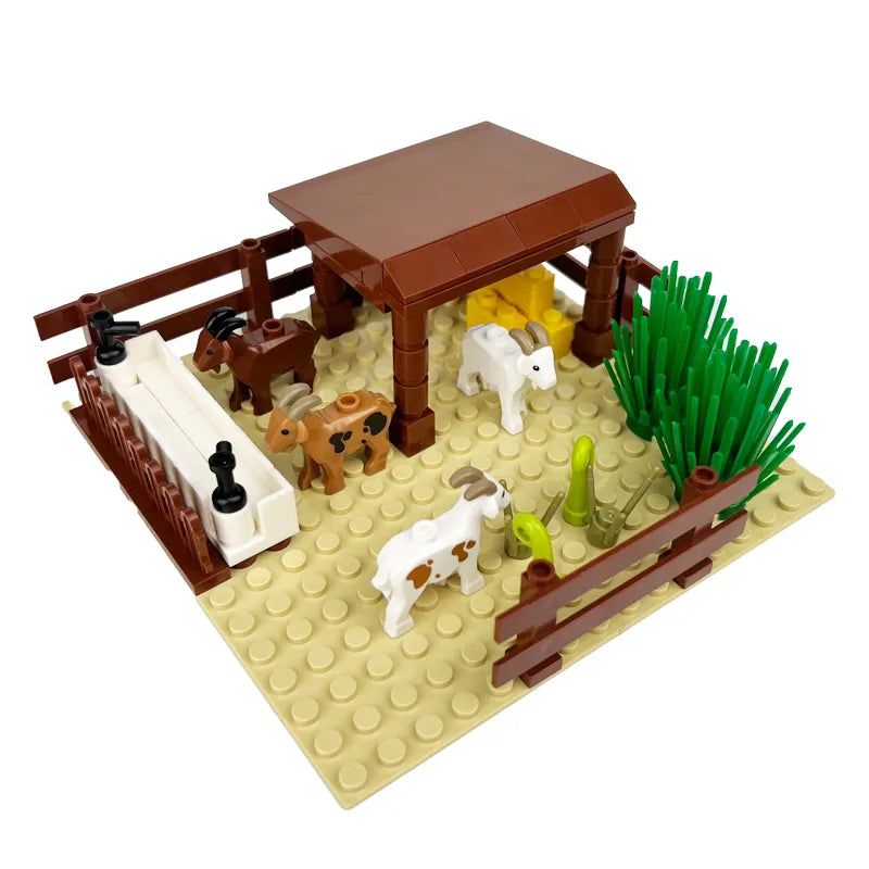 Create Your Own Farm Ranch with Small Particle Building Blocks Toyland EU