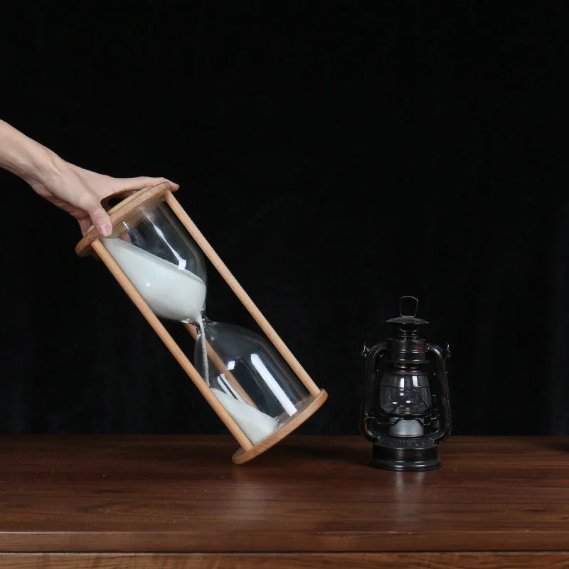 Magic Trick Prop | Signature Card Hourglass | Glass Gimmick | Size L
