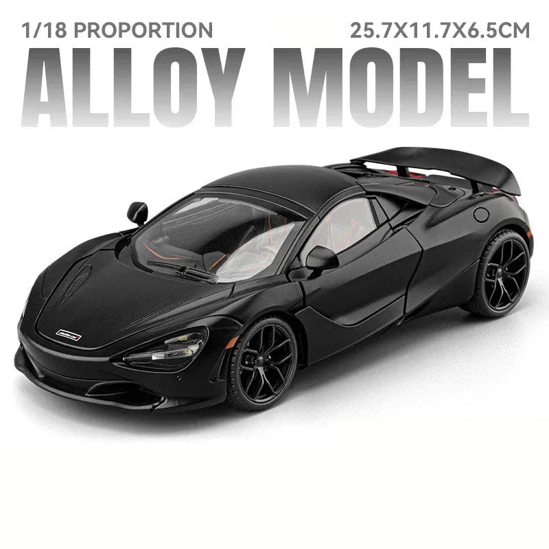 720S Diecast 1 18 Scale Car Model With Realistic Sound - ToylandEU