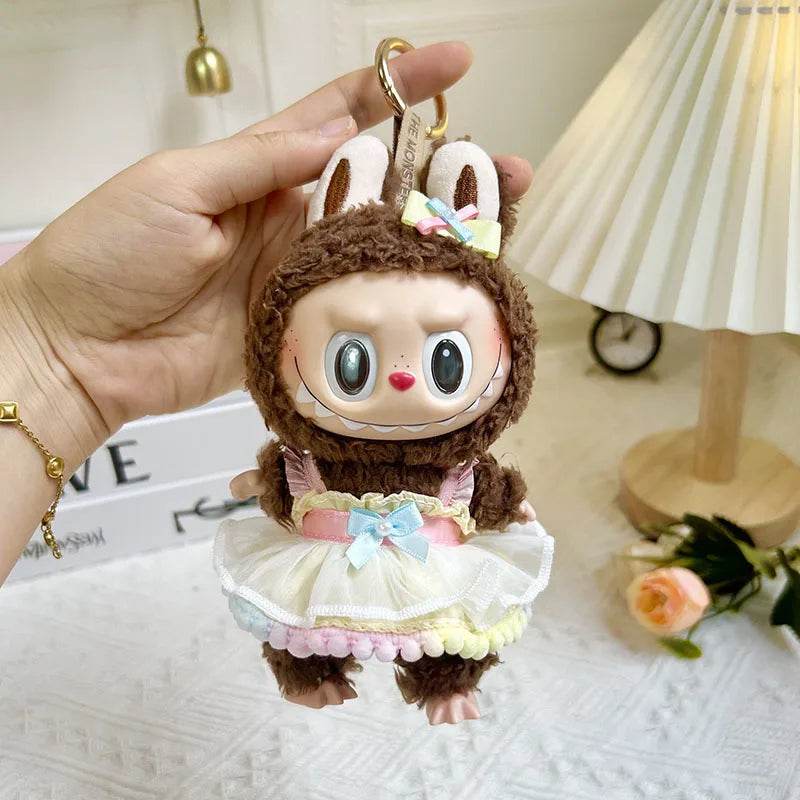 Soft Fabric Doll Clothing Set with Colorful Accessories for 17cm Labubu Dolls Labubu - ToylandEU