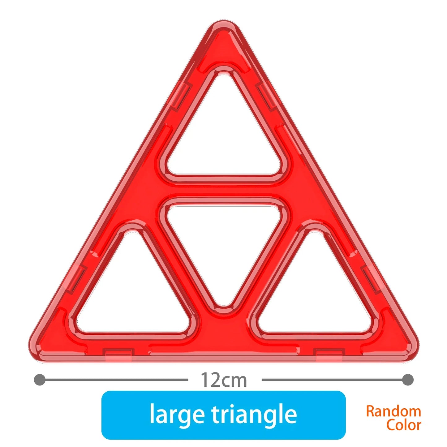 Magnetic Tiles Set | Large Size | CE Certified | Ages 4 to 18