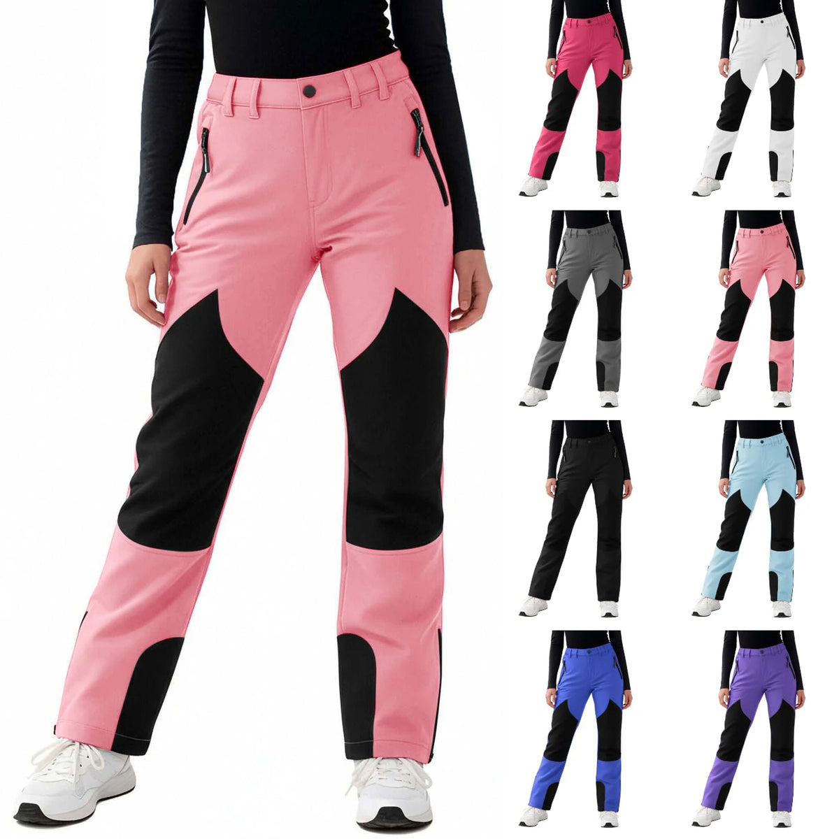Girls Snow Pants | Waterproof Insulated | Fleece Thermal Inner | Youth Sizes